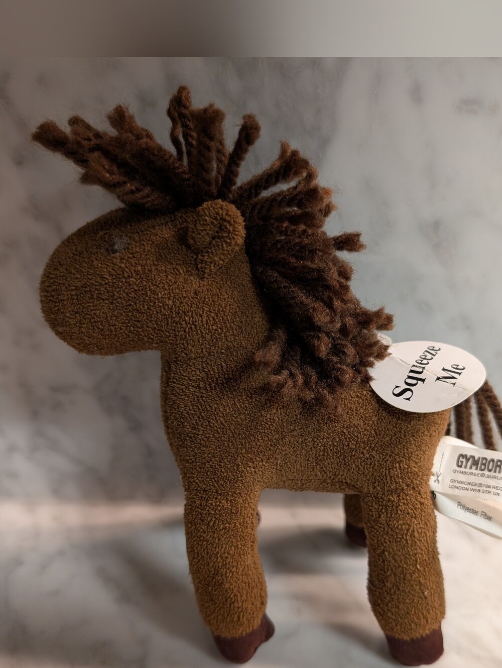 🐴 Gymboree 2003 Home On The Range Brown Plush Horse Pony Toy - Makes Noise!